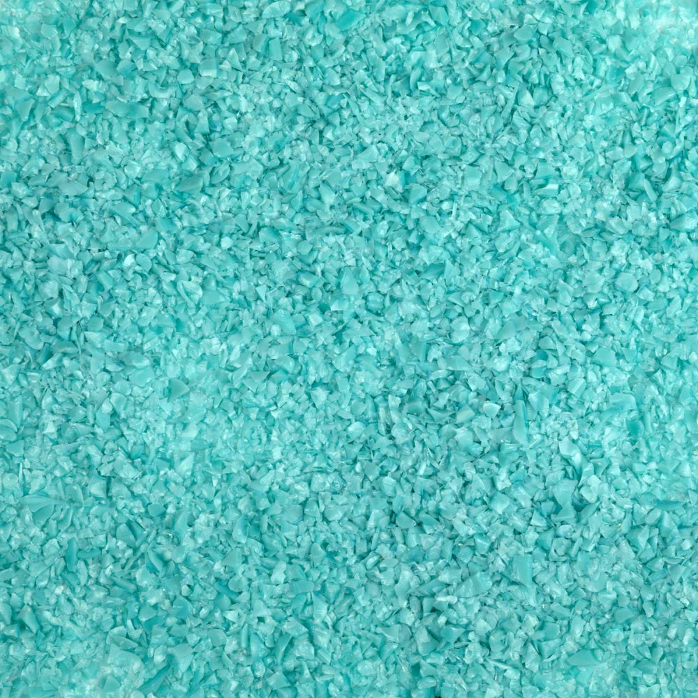 F3 2232 Turquoise Green Opal MEDIUM 96 COE Frit 8.5 oz Jar-