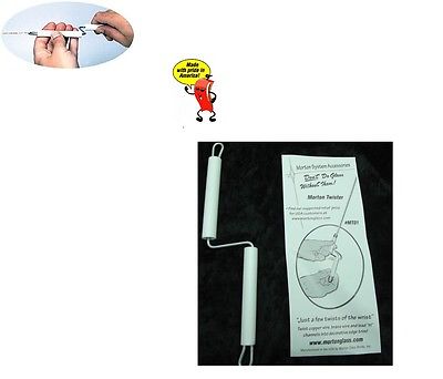 MORTON MT01 Wire TWISTER Stained Glass Supplies Great Tool USA Made Handy-