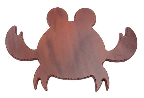 Small Red Crab Glass Precut 96 COE Sea Life Series-