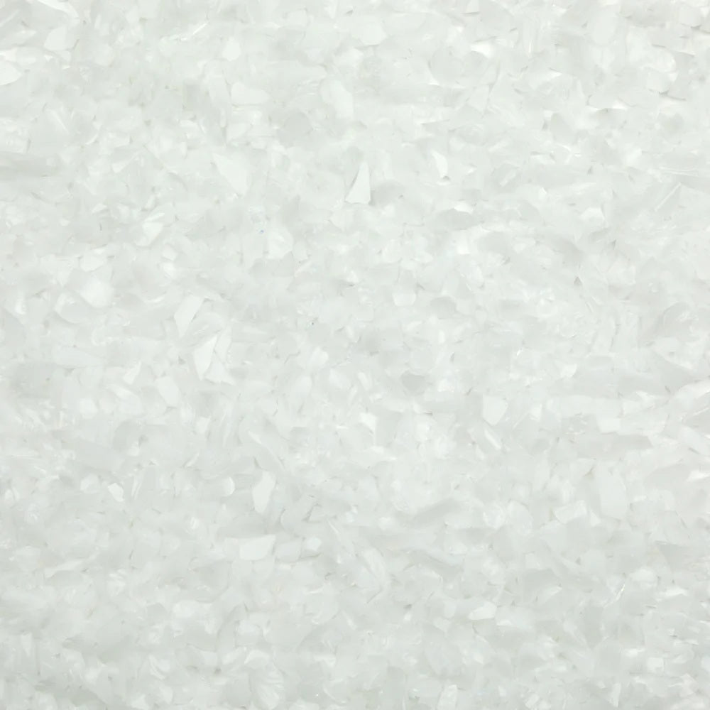 F5 209 96 Crystal Opal COARSE 96 COE Frit 8.5 oz Jar-
