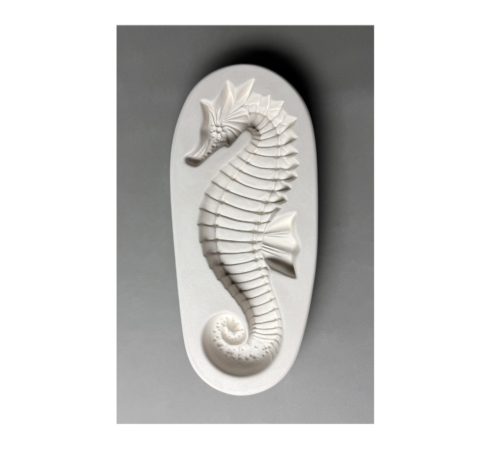 Large Seahorse Mold 11.25 x 5 inches Glass Casting Fusing Supplies Little Fritter 263-