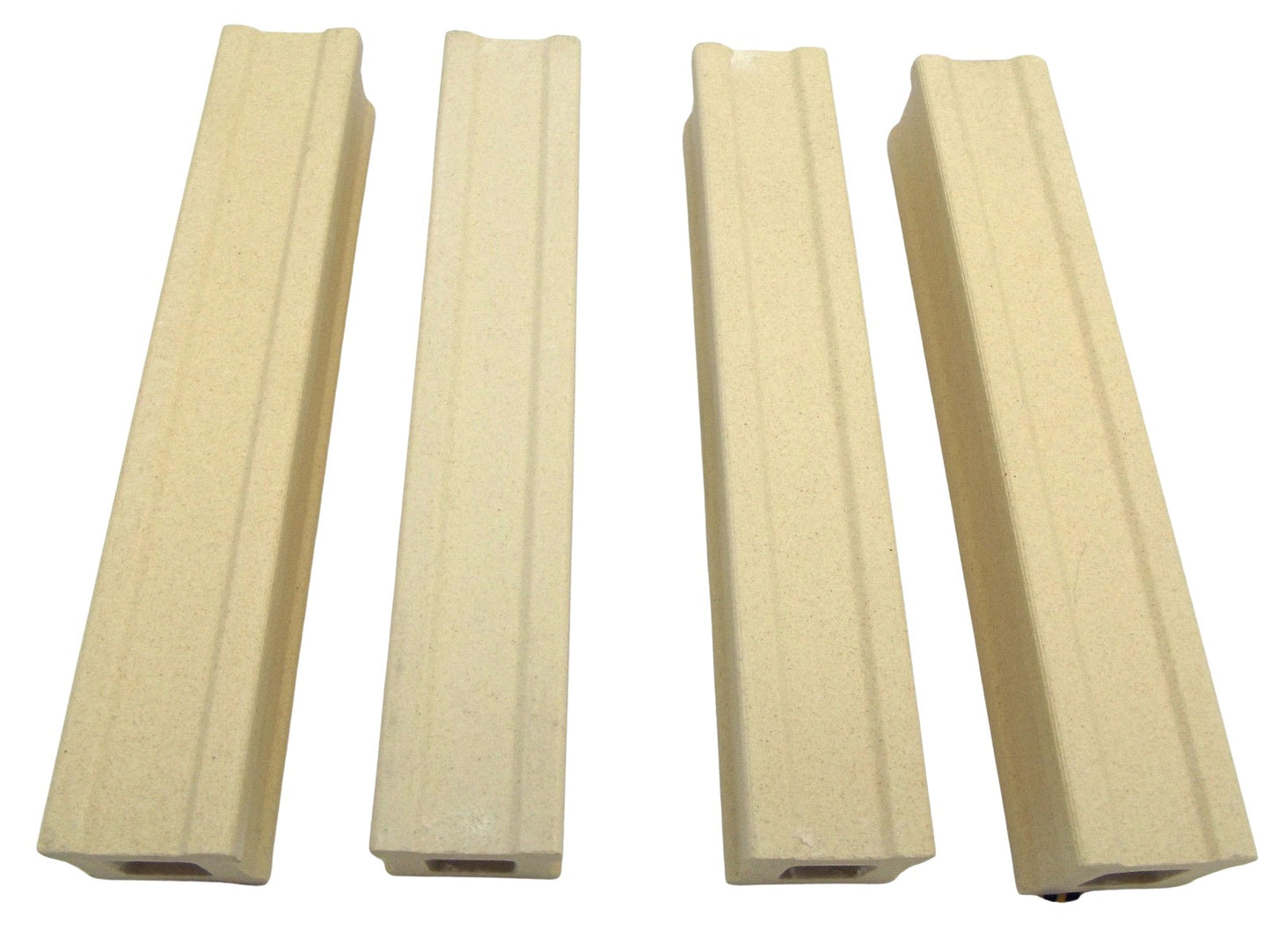 Kiln Posts 6 X 1 in Set of FOUR Fusing Furniture Durable Ceramic Reusable-