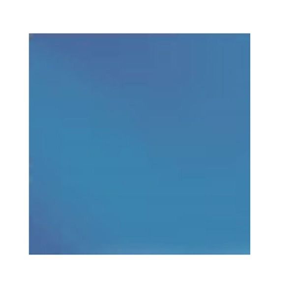 538.2 Light Steel Blue Transparent 6 x 6 Inch Oceanside Compatible 96 COE Sheet Glass-