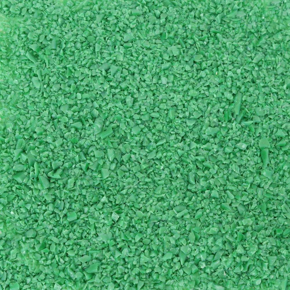 F3 2226 Emerald Green Opal MEDIUM Frit 8.5 oz Jar 96 COE-