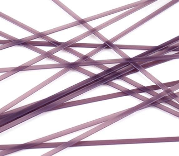 2404 Lilac Opal Noodles System 96 COE Full 5 oz Tube-