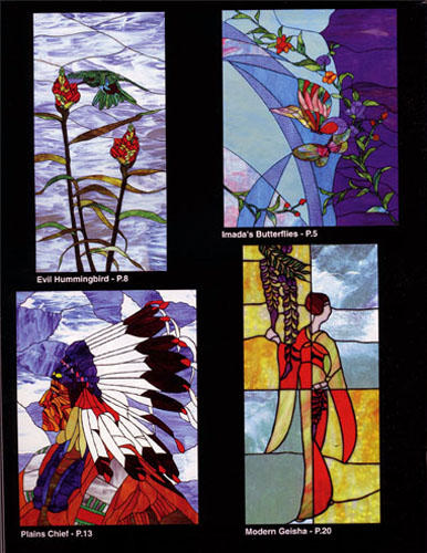 Aanraku Eclectic Stained Glass Pattern Book Volume 5 IV Great Mixed Patterns-