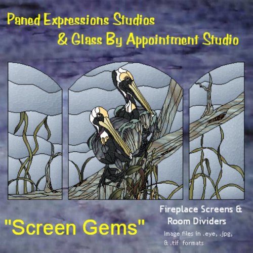 Paned Expressions SCREEN GEMS Pattern Book on CD HOME PROJECTS!-