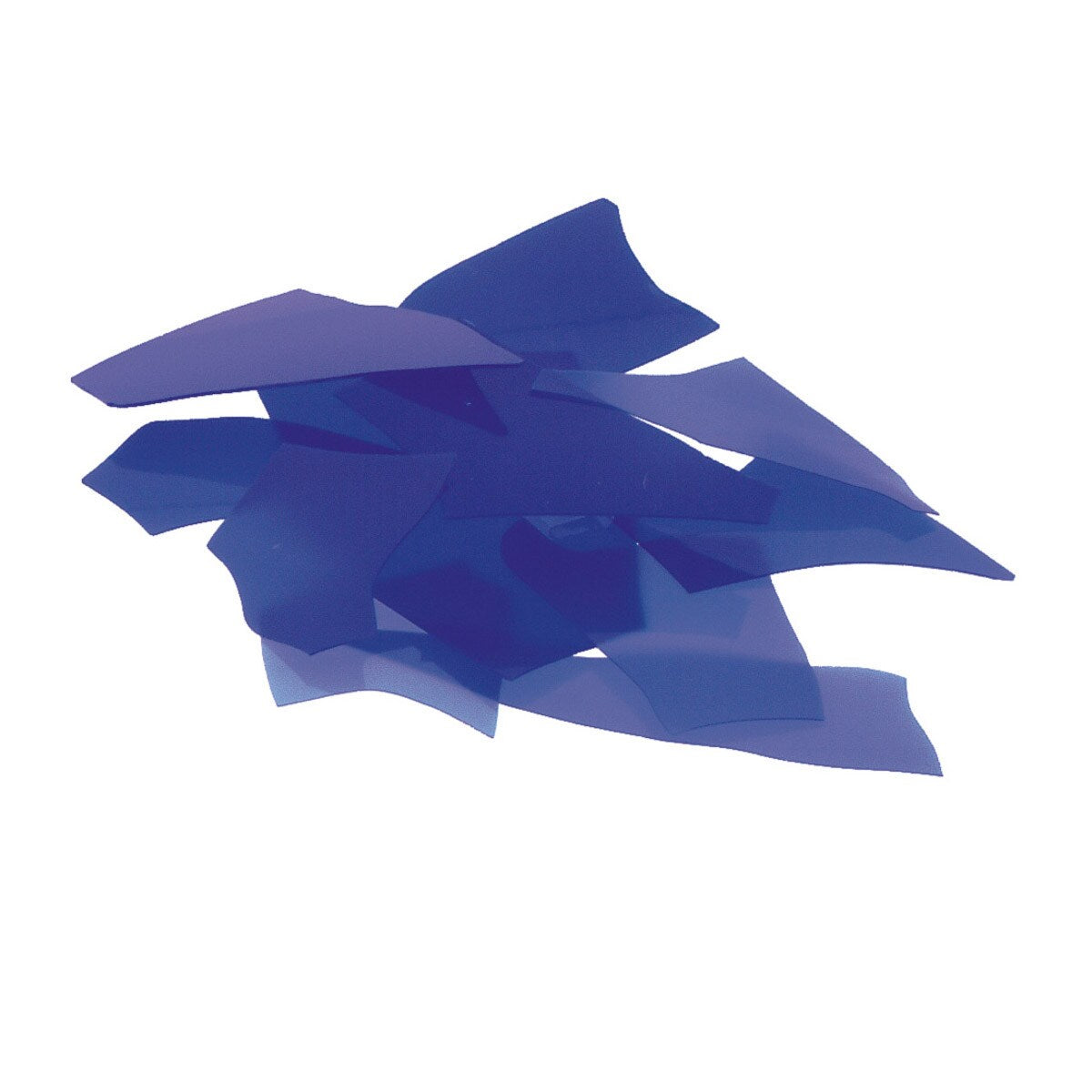 0114 Cobalt Blue Opal Glass Confetti 90 COE Bullseye 4 Ounces Fusing Supplies