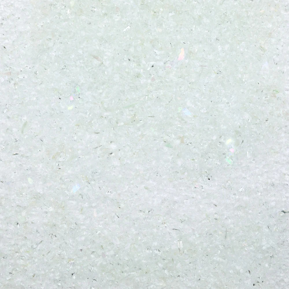 F3 00IR 96 COE Clear Iridized Medium Frit 8.5 oz Jar-