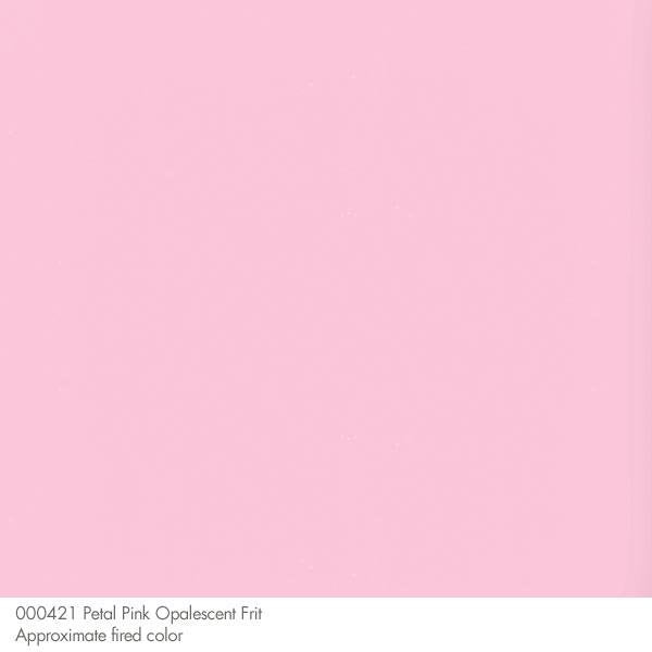 0421 Petal Pink Opal FINE Full Jar 16 ounces 90 COE Bullseye Frit Fusing Supplies Glass 90COE-