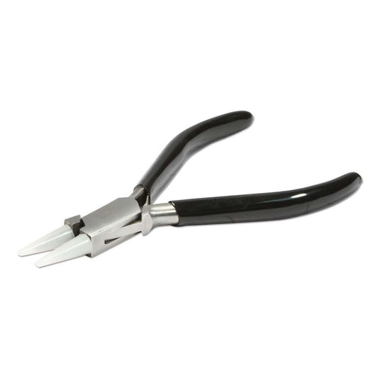 Double Nylon Jaw Round Nose Pliers 4 3/4" Beadsmith PL564 Wire Pliers-