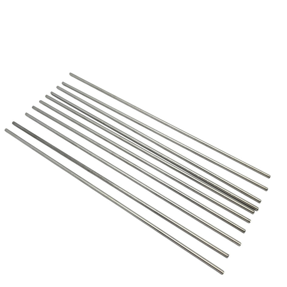 9" Bead Mandrels Lampworking Stainless 1/16 1/8 3/32 5/52 3/16 5/64 3/64" Choice-Model 1/8" (10) 9"