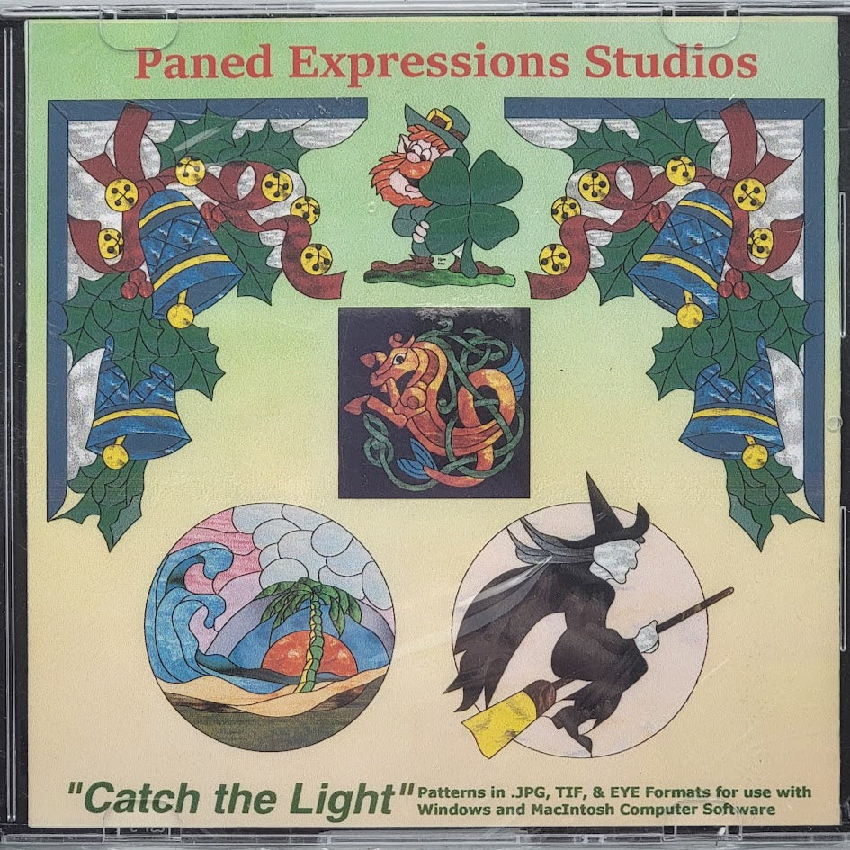CATCH THE LIGHT Pattern CD Book Paned Expressions HOLIDAYS-