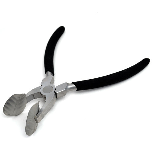 Detailed LEAF Masher Bead Press Stainless Steel Hot Glass Lampworking Supplies-