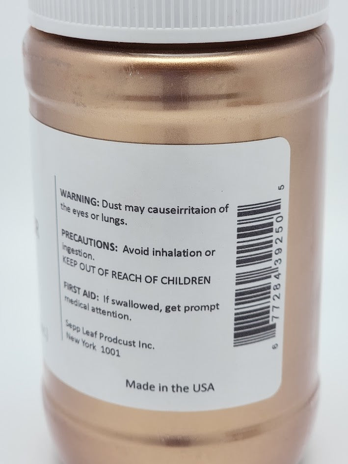 Mica Powder SUPER BRONZE Fusing Flameworking 100gr 3.5 oz Pixi Dust