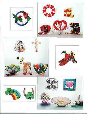 HOLIDAY IMAGES Christmas Thanksgiving Halloween Easter Valentines + Pattern Book-