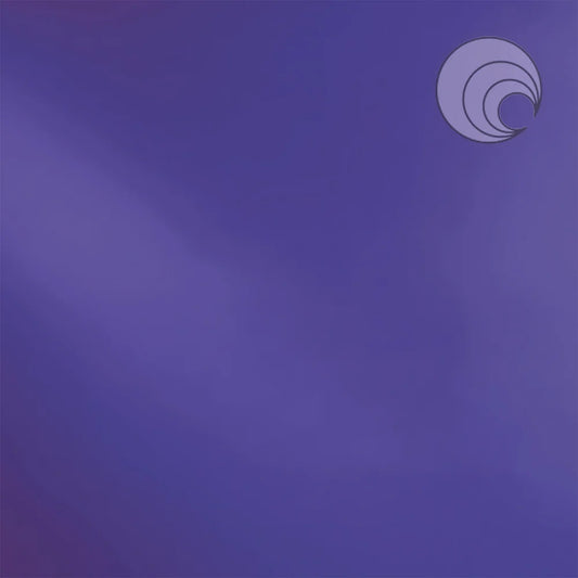 543.2 Grape Transparent 12 x 12 Inch Oceanside Compatible 96 COE Sheet Glass-