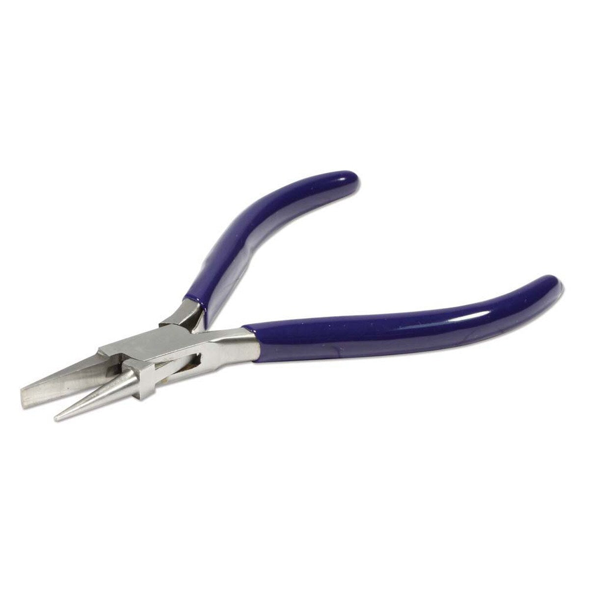PL528 4-1/2" Flat Round Plier for Wire Wrapping BEADSMITH PRO Tools-