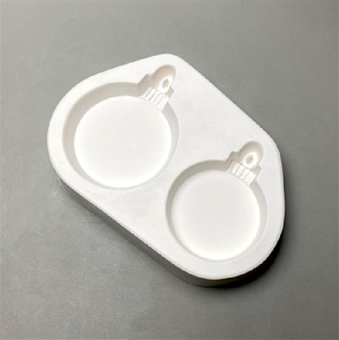 Two Round Ornaments Glass Casting Fusing Mold LF218 Creative Paradise-