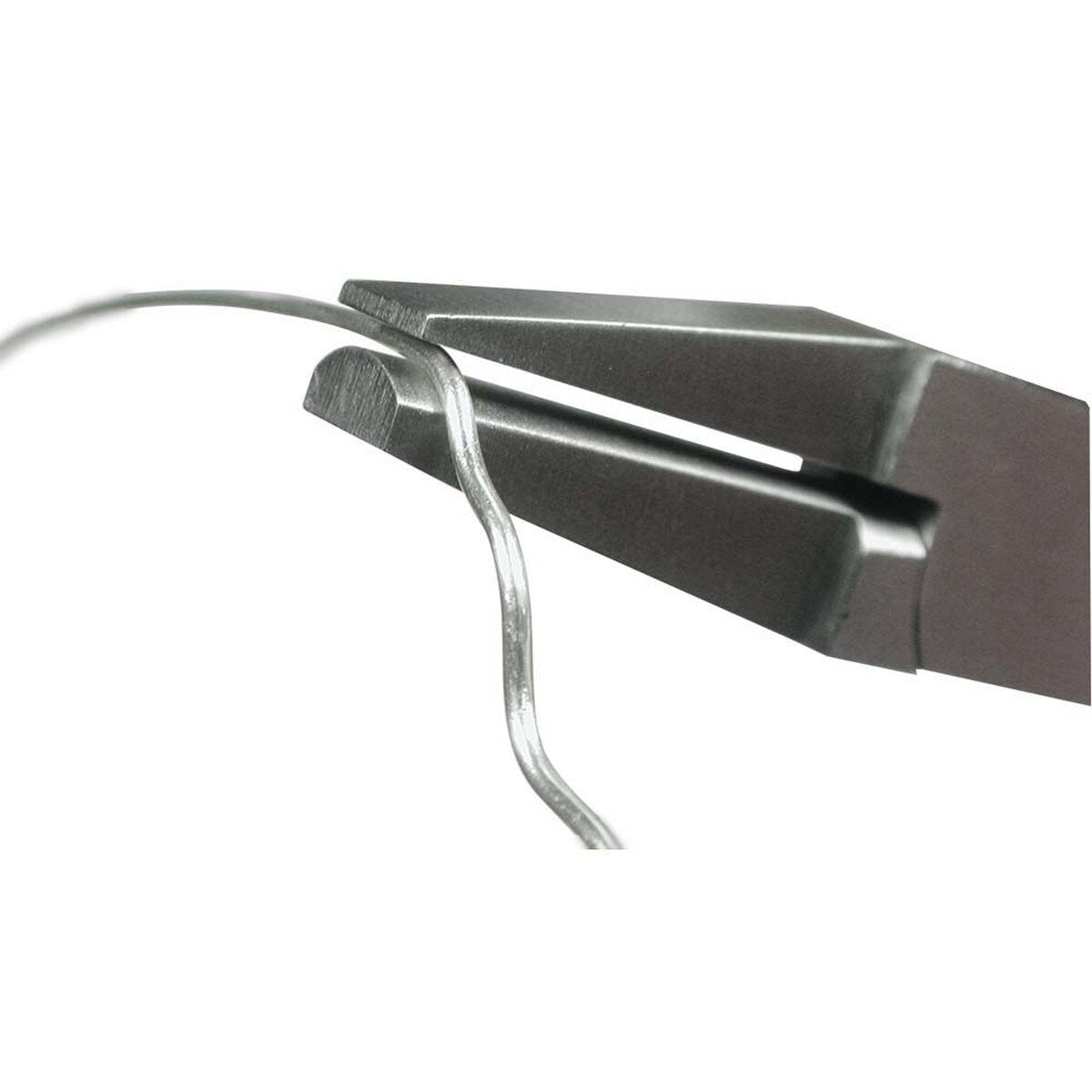 BEADSMITH 5 1/2" Flat Half-Round Nose Bending Pliers PL39 Wire-Wrapping Jewelry-