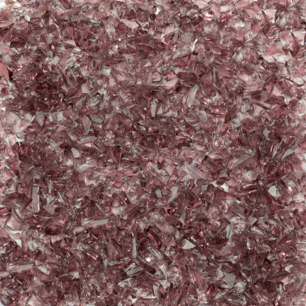 F5 1408 96 Pale Purple Transparent COARSE 96 COE Frit 8.5 oz Jar-