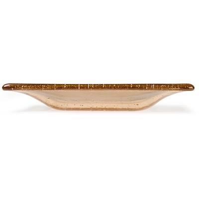 Glass Slumping BULLSEYE SQUARE PLATE 5.3 x 5.3 x 1 in Fusing Mold Great for SMALLER KILNS-