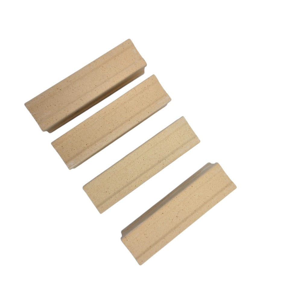 Set of FOUR Kiln Posts 4 X 1 in Fusing Furniture Supplies Durable Ceramic-