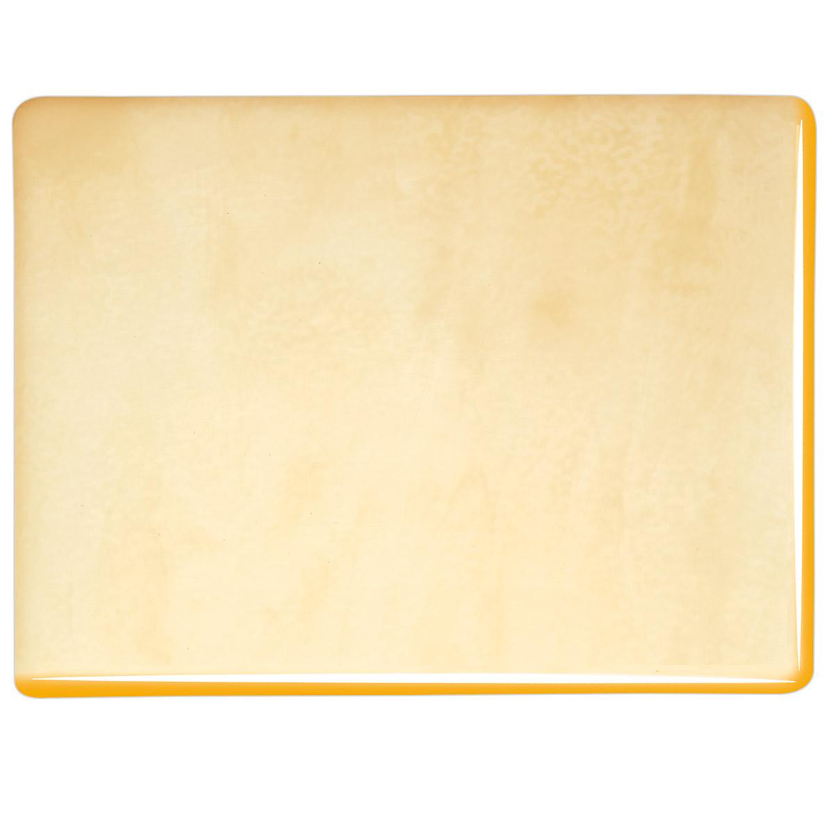 1857 Red Amber Tint Transparent 90 COE Bullseye Fusing Glass Sheet 5x5 inch 3mm-