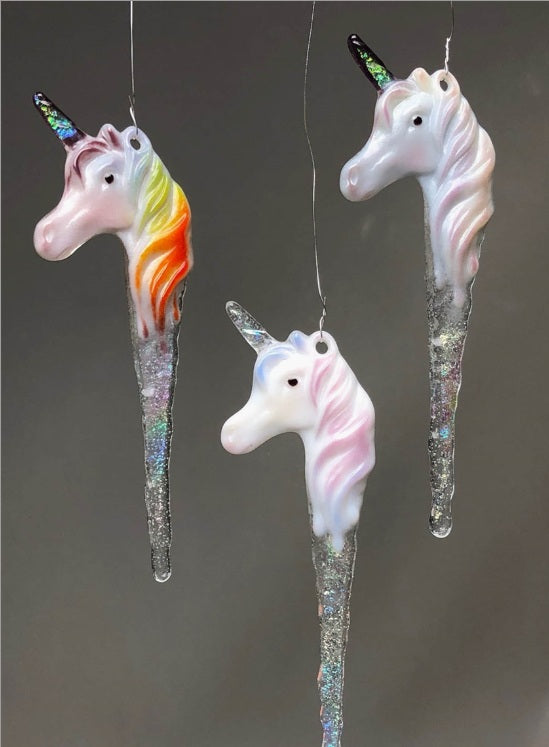 Unicorn Icicle Little Fritters 188 Glass Casting Mold Creative Paradise Fusing-