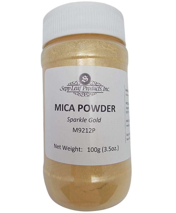 Mica Powder SPARKLE GOLD Fusing Flameworking Craft 100g Pixi Dust-