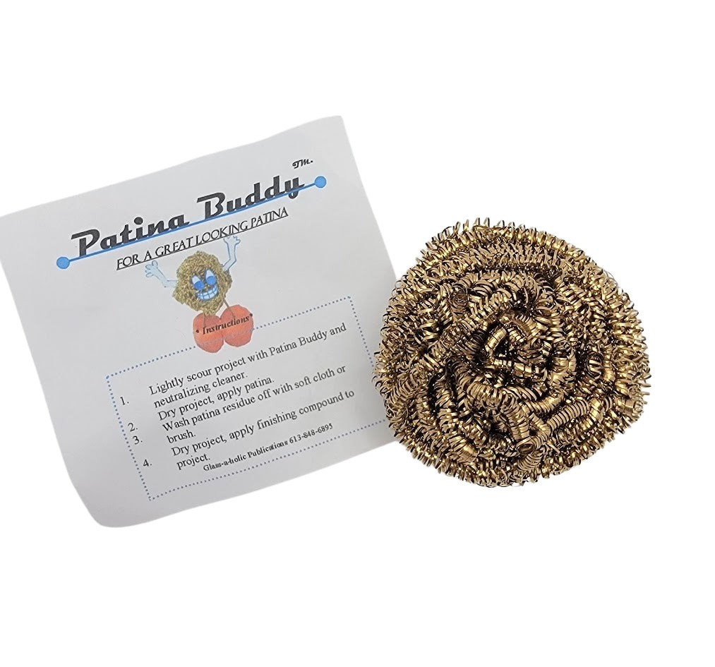 PATINA BUDDY Stained Glass Supplies Tools FINISH SOLDER to Prepare For Patina-
