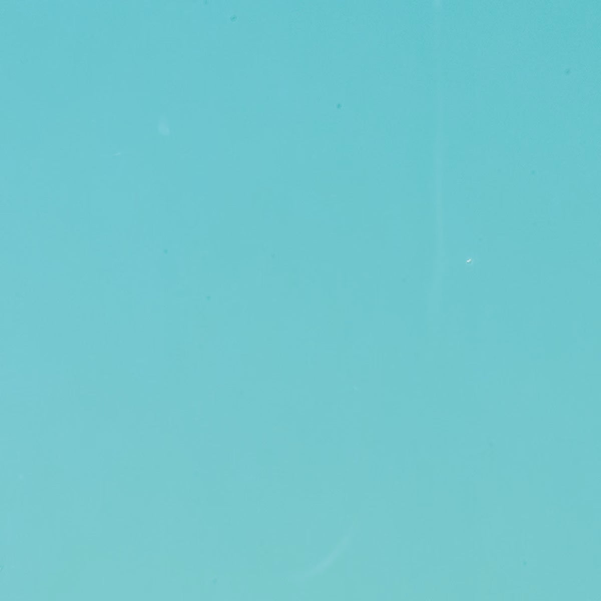 0116 Turquoise Blue Opal 90 COE Bullseye Fusing Glass Sheet 5x5 inch 3mm 90COE-