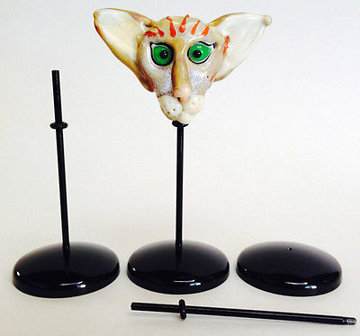 Quality Bead stand Holder Display for Lampworked Beads 2 Part Stand With O-Ring-