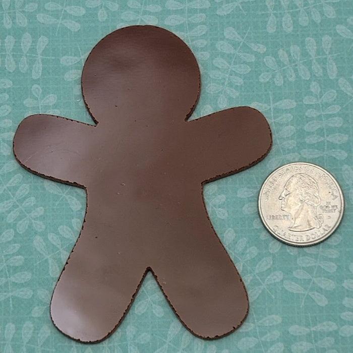 Gingerbread People Man 96 COE Choice of Size Glass Precut Shape Christmas 96COE-