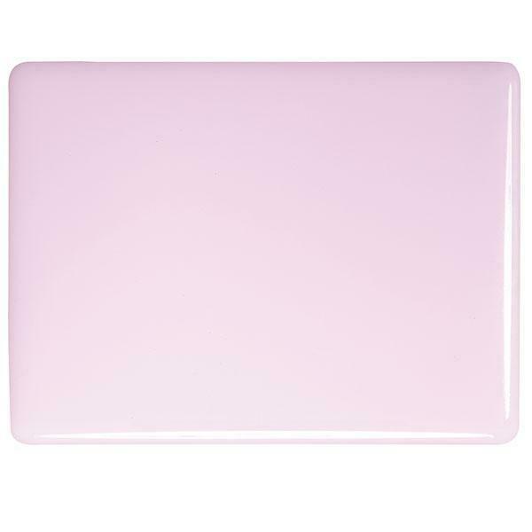 0421 Petal Pink Opalescent Bullseye 90 COE Glass Sheet 10x10" 90COE Fusible-