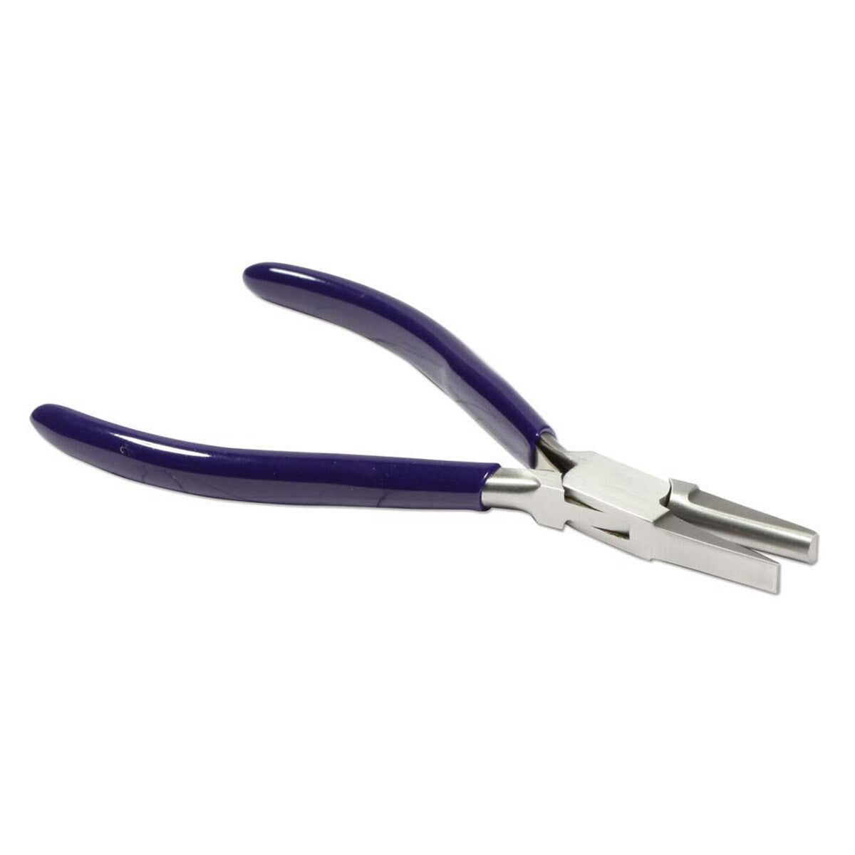BEADSMITH 5 1/2" Flat Half-Round Nose Bending Pliers PL39 Wire-Wrapping Jewelry-