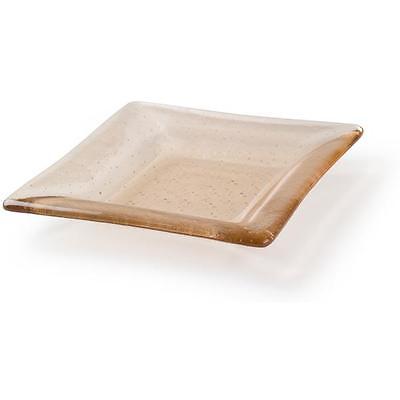 Glass Slumping BULLSEYE SQUARE PLATE 5.3 x 5.3 x 1 in Fusing Mold Great for SMALLER KILNS-