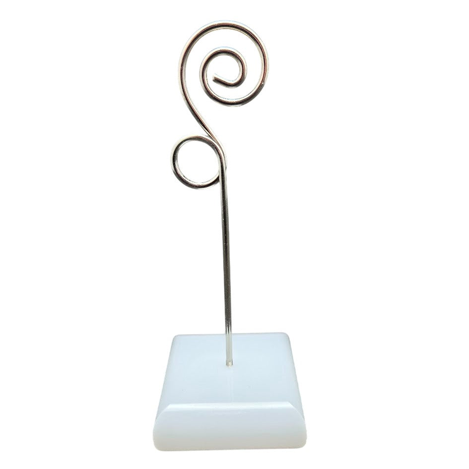 ADD A BEAD MEMO HOLDER Crystal Black White Beadsmith Beadable Finding Choice-Model White Base