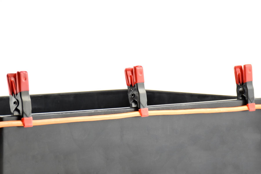 Best Seller! 2" Metal Spring Loaded Clamps Set of 12 Glue up Fused Glass Jewelry-