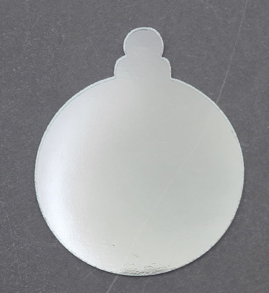 Clear One Large 96 COE Precut Glass Ornament Blanks Fusing Supplies 96COE-