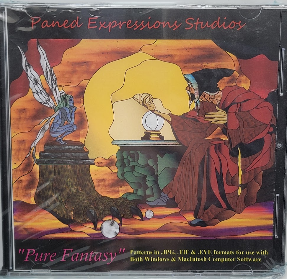 PURE FANTASY Paned Expressions Pattern CD Faerie Wizard-