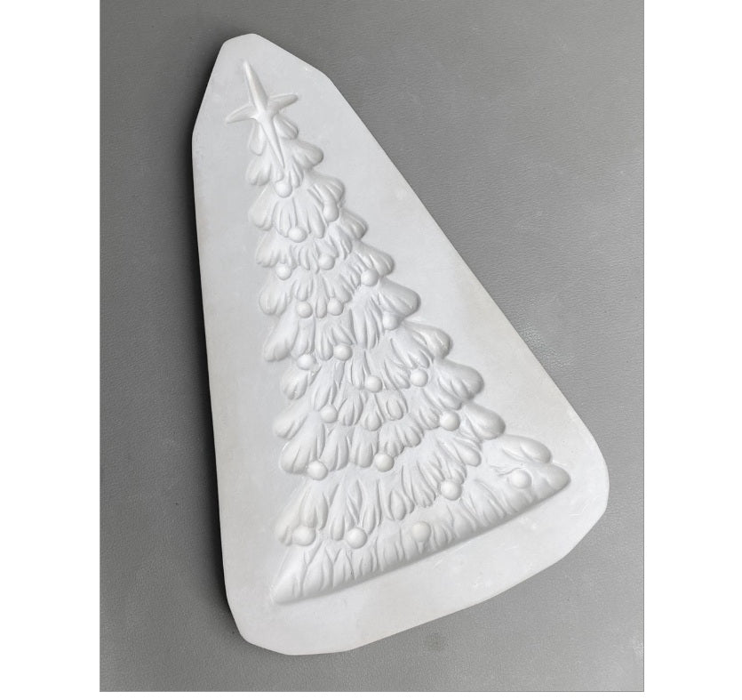 Small Christmas Tree Glass Casting Fusing Mold LF238 Creative Paradise Little Fritter-