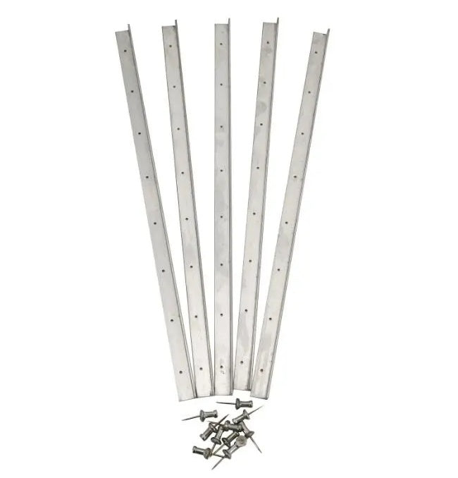 Five 12" L Blocks Morton Glassworks Layout Block System-