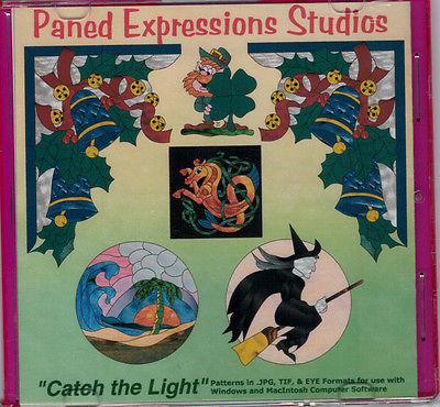 CATCH THE LIGHT Pattern CD Book Paned Expressions HOLIDAYS-