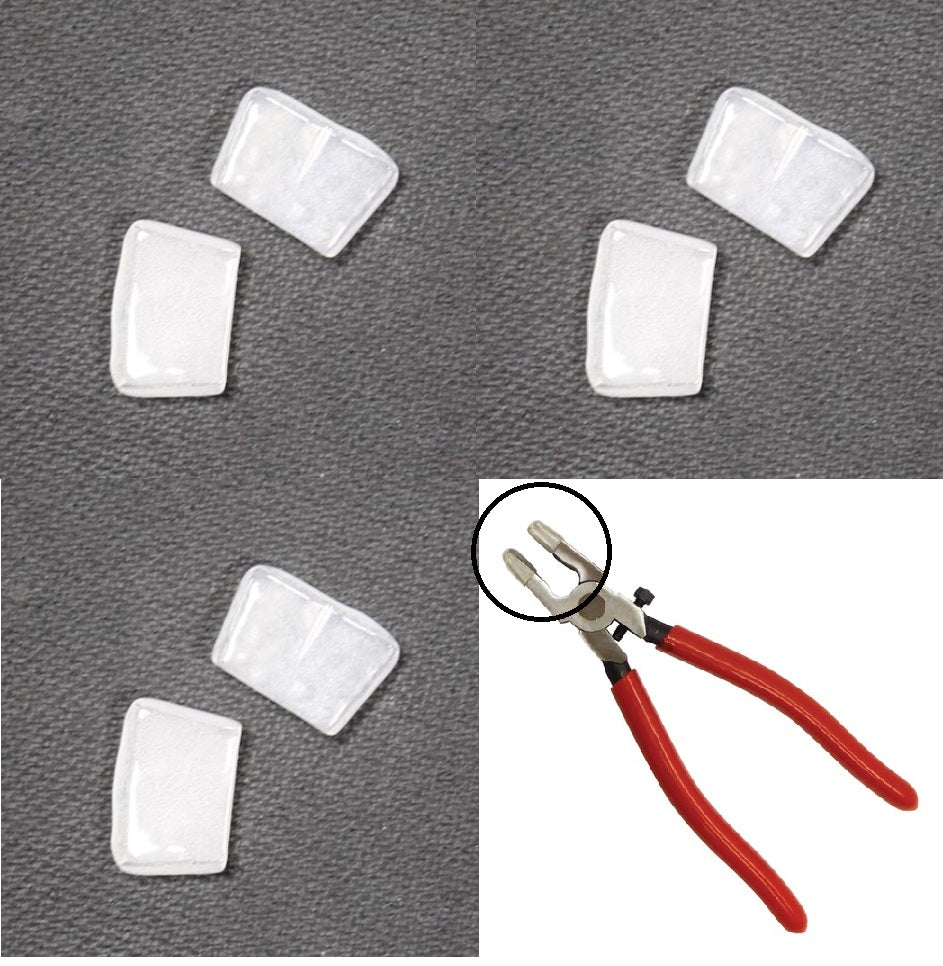 Studio Pro Running Plier Replacement tips 3 PAIRS 6 Pieces Stained Glass Supply-