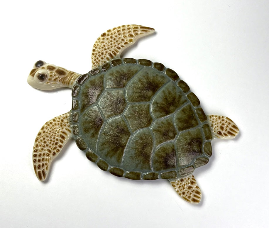 Large Sea Turtle Glass Casting Mold Fusing Supplies Little Fritter-