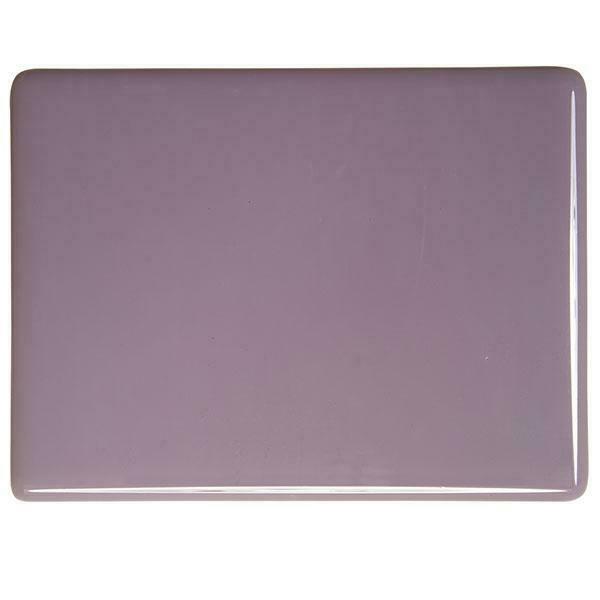 0303 Lilac Opal Bullseye 90 COE Glass Sheet 10x10" 90COE Fusible-