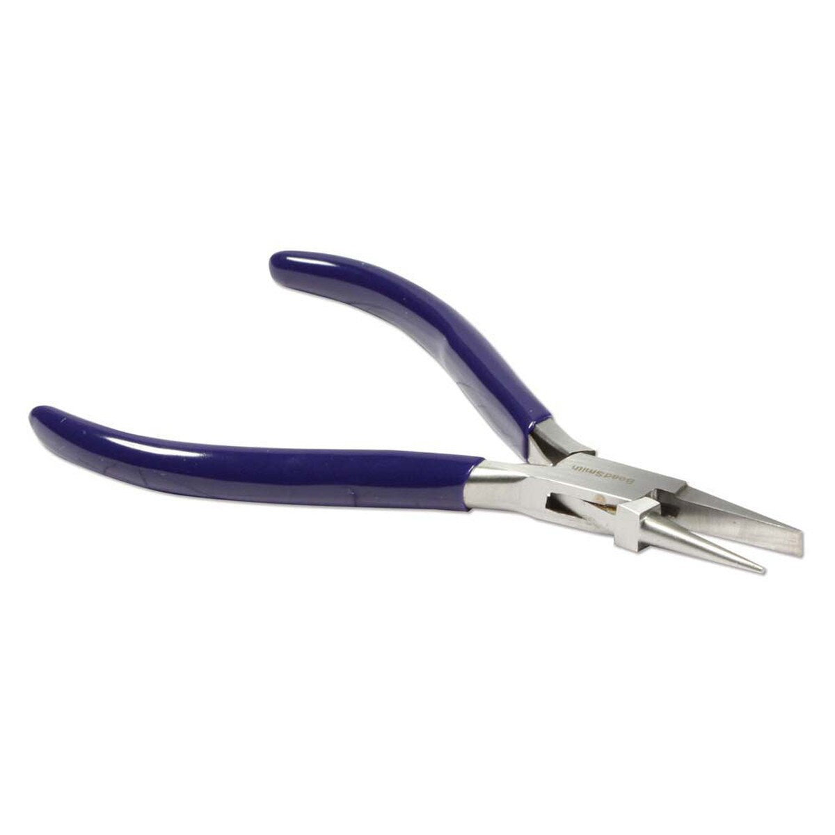 PL528 4-1/2" Flat Round Plier for Wire Wrapping BEADSMITH PRO Tools-