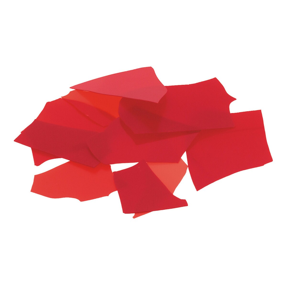 0124 Red Opal Glass Confetti 90 COE Bullseye 4 Ounces Fusing Supplies