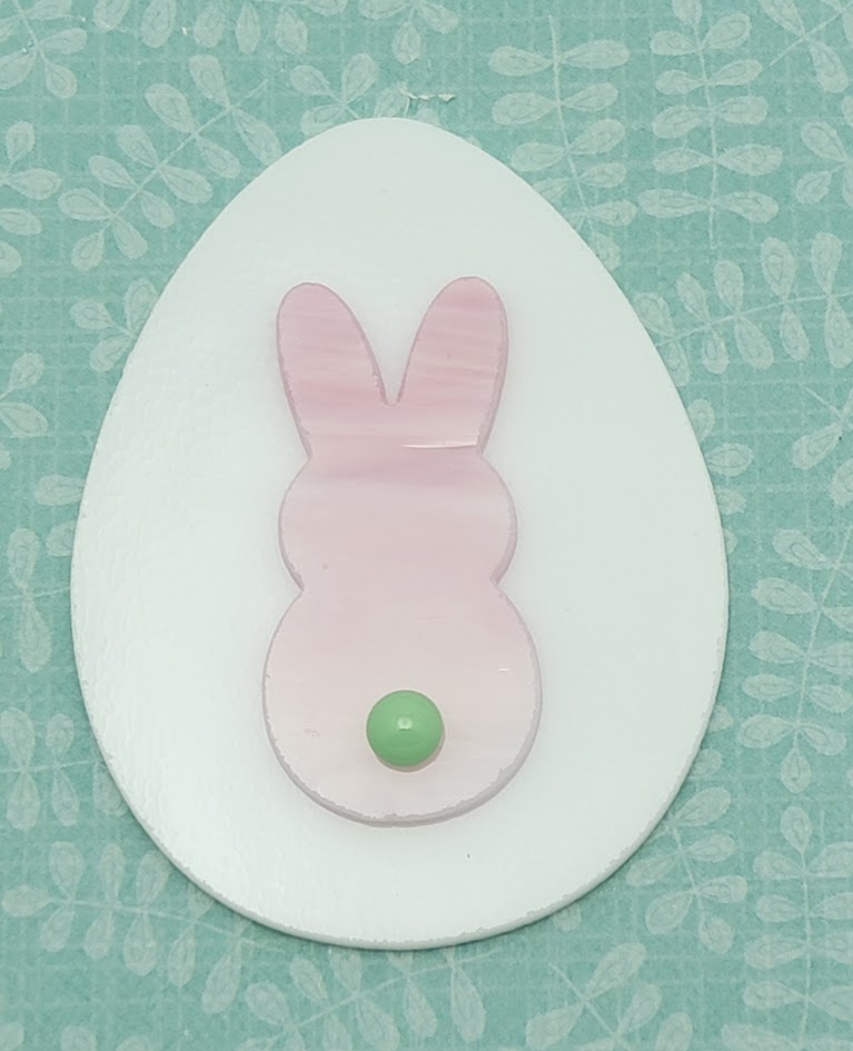 3" Eggs White Oceanside 1 or 10 Pieces 96 COE Precut Glass Shape Easter-